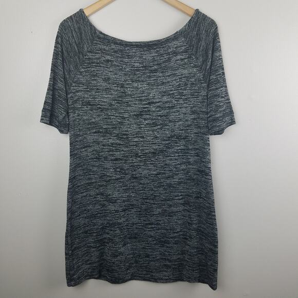 Soma Womens Marled Knit Drawstring Neckline Tunic Size Small - Picture 2 of 7